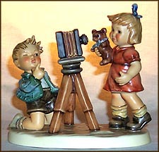 Camera Ready, M. I. Hummel Figurine MAIN