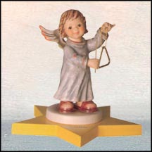 Angel With Triangle, M. I. Hummel Figurine MAIN