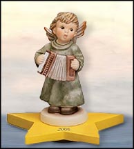 Angel With Accordian, M. I. Hummel Figurine MAIN