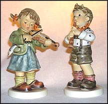 Perfect Pitch & Cheerful Tune, M. I. Hummel Figurine MAIN