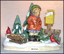 Winter Magic Collector Set, M. I. Hummel Figurine MAIN