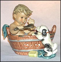 Puppy's Bath, M. I. Hummel Figurine MAIN