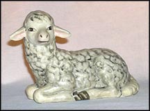 One Sheep, lying, M. I. Hummel Nativity MAIN