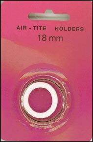 Air-Tite Coin Capsule, Model A, 18mm, white ring MAIN