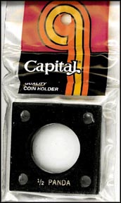 Capital Plastics #144 1/2 Panda, Black MAIN