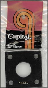 Capital Plastics #144 Nickel, Black MAIN