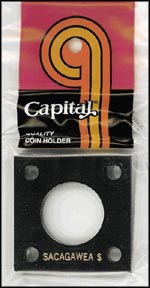 Capital Plastics #144 Sacagawea Dollar, Black MAIN
