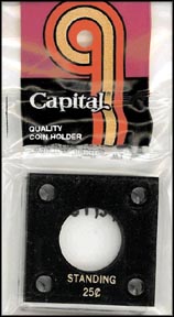 Capital Plastics #144 Standing Liberty Quarter, Black MAIN