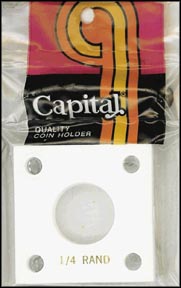 Capital Plastics #144 1/4 Krugerrand, White MAIN