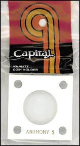 Capital Plastics #144 Susan B. Anthony Dollar, White MAIN