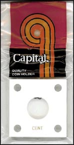 Capital Plastics #144 Cent, White MAIN