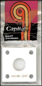 Capital Plastics #144 Indian Cent, White MAIN