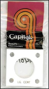 Capital Plastics #144 Large Cent, White MAIN