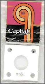 Capital Plastics #144 Nickel, White MAIN