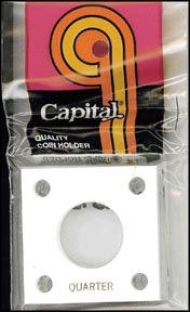 Capital Plastics #144 Quarter, White MAIN