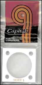 Capital Plastics #144 Silver Dollar, White MAIN