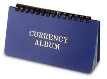 H.E. Harris Currency Album, Large MAIN
