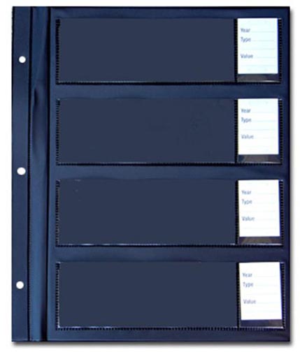 Whitman Deluxe Currency Pages, Small Size Notes MAIN