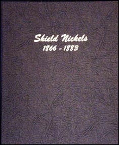 Dansco Coin Album - Shield Nickels 1866-1883 MAIN