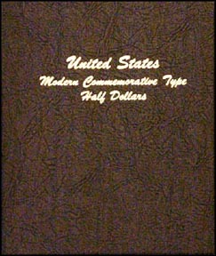 Dansco Coin Album - Modern Commemorative Type Half Dollars MAIN