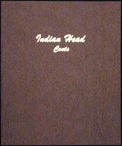 Dansco Coin Album - Indian Head Cents 1856-1909 MAIN