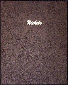 Dansco Coin Album - Nickels, Plain, 140 Openings MAIN