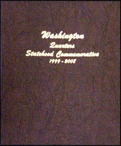Dansco Coin Album - Washington Statehood Quarters 1999-2008 MAIN