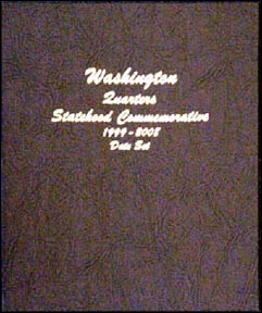 Dansco Coin Album - Statehood and Territorial Quarters 1999-2009 Date Set MAIN