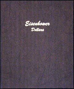 Dansco Coin Album - Eisenhower Dollars 1971-1978 MAIN