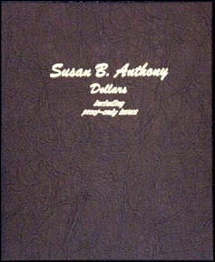 Dansco Coin Album - Susan B. Anthony Dollars 1979-1999 with proof issues MAIN