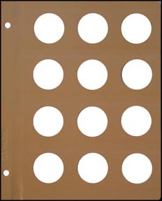 Make Your Own Dansco Album - Blank Page 34mm MAIN