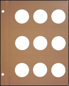 Make Your Own Dansco Album - Blank Page 38mm MAIN