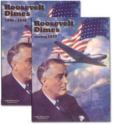 Edgar Marcus & Co Coin Folder - Roosevelt Dimes 1977- MAIN