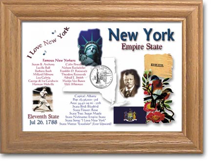 Edgar Marcus & Co Coin Frame - New York MAIN