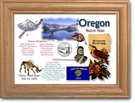 Edgar Marcus & Co Coin Frame - Oregon MAIN
