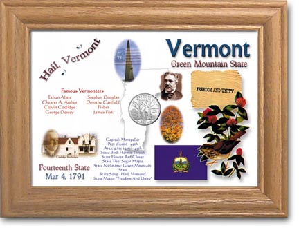 Edgar Marcus & Co Coin Frame - Vermont MAIN