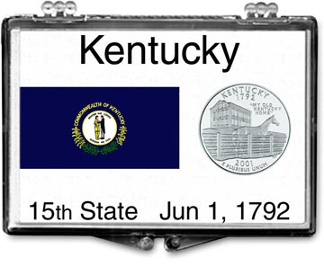 Edgar Marcus Snaplock Display - Kentucky State Flag MAIN