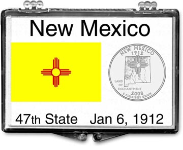 Edgar Marcus Snaplock Display - New Mexico State Flag MAIN