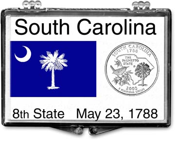 Edgar Marcus Snaplock Display - South Carolina State Flag MAIN