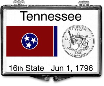 Edgar Marcus Snaplock Display - Tennessee State Flag MAIN