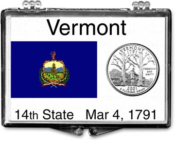 Edgar Marcus Snaplock Display - Vermont State Flag MAIN