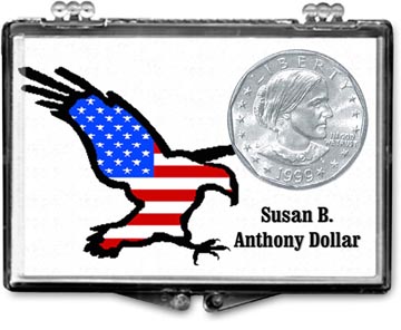 Edgar Marcus Snaplock Display - Susan B. Anthony Eagle MAIN