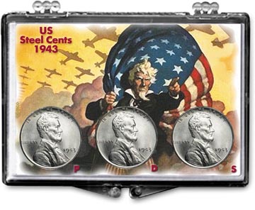 Edgar Marcus Snaplock Display - Steel Cent Set - Uncle Sam MAIN