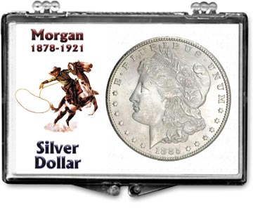 Edgar Marcus Snaplock Display - Morgan Dollar MAIN