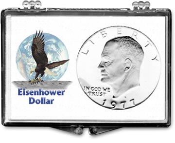 Edgar Marcus Snaplock Display - Eisenhower Dollar MAIN