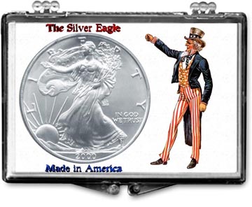 Edgar Marcus Snaplock Display - American Eagle, Uncle Sam MAIN