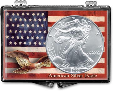 Edgar Marcus Snaplock Display - American Eagle, Large Flag & Eagle MAIN