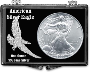 Edgar Marcus Snaplock Display - American Eagle, Embossed MAIN