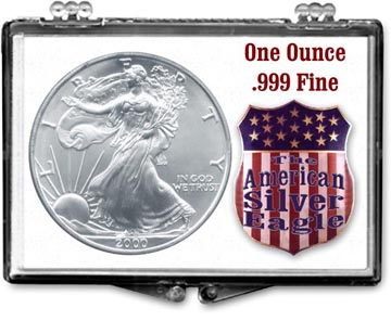 Edgar Marcus Snaplock Display - American Eagle, Shield MAIN