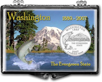 Edgar Marcus Snaplock Display - Washington, The Evergreen State MAIN
